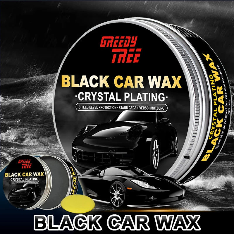 Car Paint Care Wax - Removes Swirls & Oxidation, Hydrophobic Ceramic Coating for High-Shine Finish