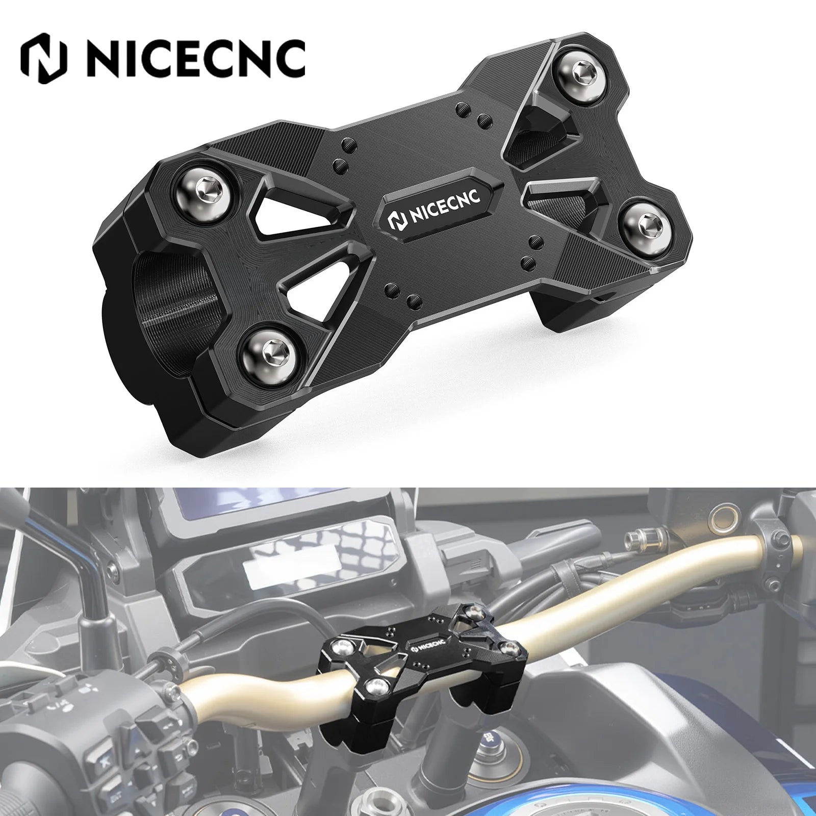For 2020-2025 Honda CRF1100L Africa Twin Adventure Handlebar Riser 25mm GPS AMPS Mount CRF1100L Africa Twin CRF1100L Adventure