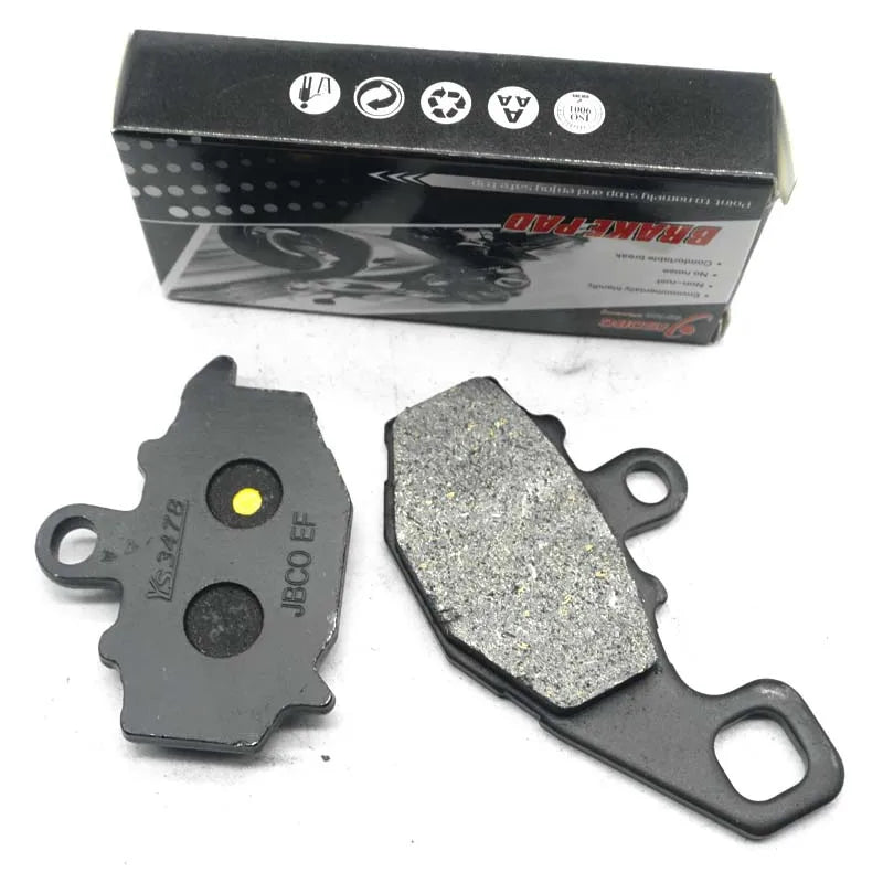 Motorcycle Rear Brake Pads Kits Set For KAWASAKI ER400 ER-4n 2011 2012 2013 EX400 Ninja 400 2011-2017 ZR400 Zephyr X ZRX400 1996