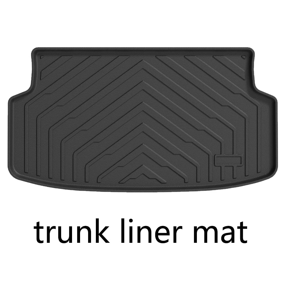 TPE Full Coverage Car Floor Mats Custom Fit BYD Seagull 2023-2026 Waterproof Anti-slip Auto Foot Liners EV Interior Protector