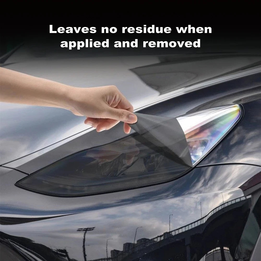 For BYD Seal 2023-2025 Smoke Black Car Headlight Protective Film TPU PPF High-Gloss Vinyl Film Pre-cut Anti-Scratch Custom Fit