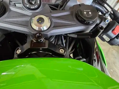 Motorcycle Accessories Steering Stabilizer Damper Bracket Mount For Kawasaki Ninja ZX-6R 636 ZX 6R ZX6R 2013-2025