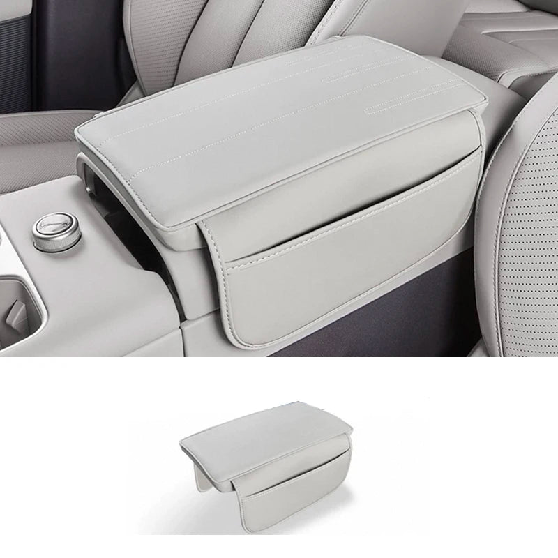 For BYD Leopard 7 Titanium 7 2025 2026 Car Armrest Box Pad Center Console Arm Rest Protector Cover Cushion Accessories