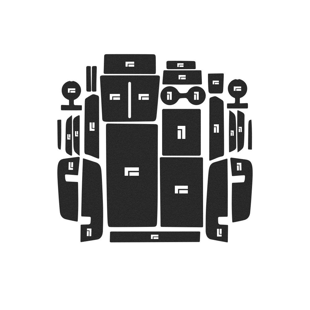 Door Groove Cup Pad Car Interior Center Consol Automobiles Parts Accesorios Para Auto Tools For BAIC Jishi Polestone 01 Rox 01