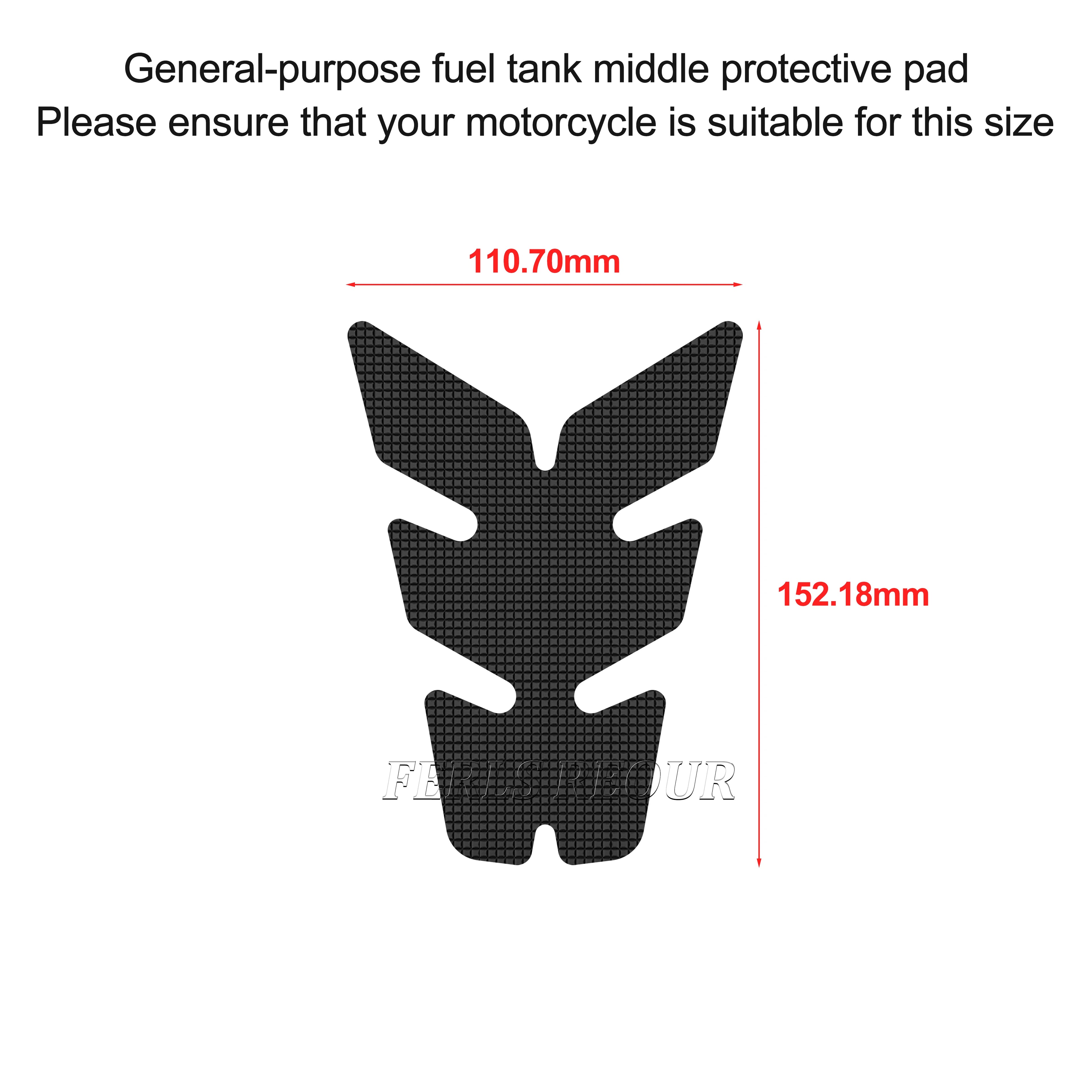 For Ducati panigale v4 1100 2018-2021  Decorative Tank Pad Rubber Gas Fuel Tank Protector Anti Scratch  Damping and buffering