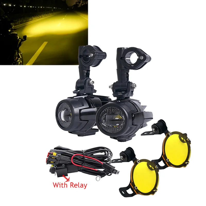 For Honda CRF1100L CRF 1100L CRF1100 L Africa Twin Motorcycle Accessories LED Auxiliary Fog Light Driving Lamp