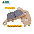 Rear Brake Pads for KAWASAKI ZX25 ZX-25 Ninja Z650 Z750 Z900RS Z1000 ZR Z 650 750 900 1000 KLZ KLV KLE 1000 EN650 EX650 ABS