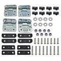 New DA1070W LRC1072 For Land Rover Defender 1 Set Front Door Heavy duty hinge with Stainless Steel Nut Bolt Kit car accessories