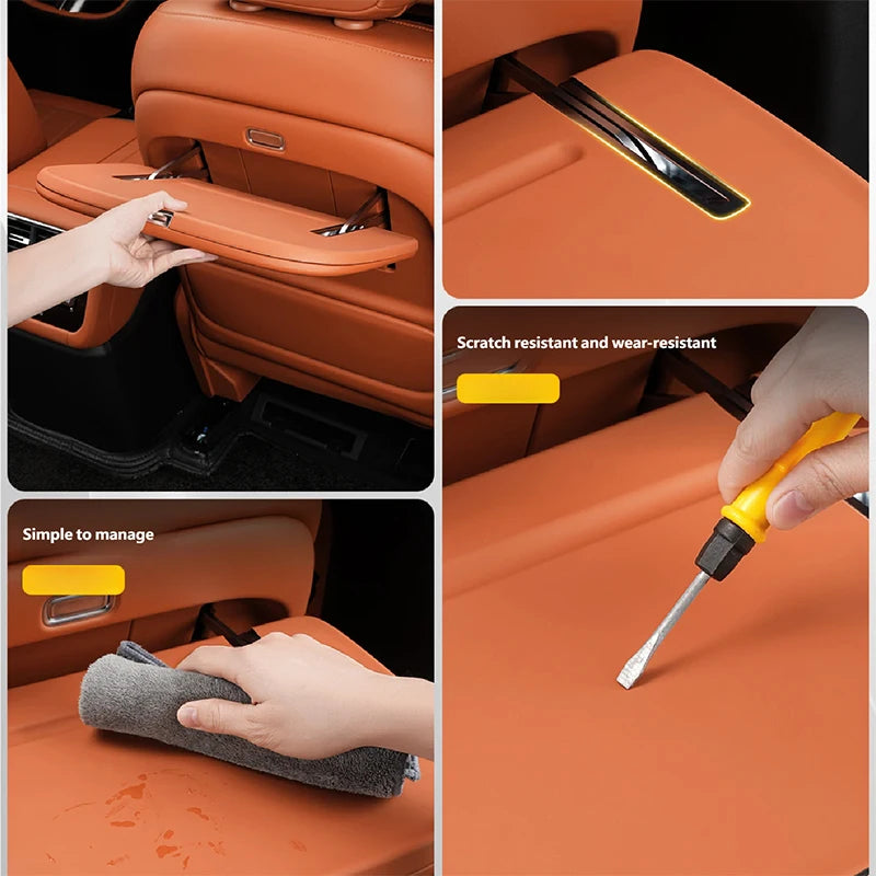 For JETOUR G700 Silicone Seat Cushions Backrests Small Tables Anti Slip Protective Decorative Pads Interior Car Accessories