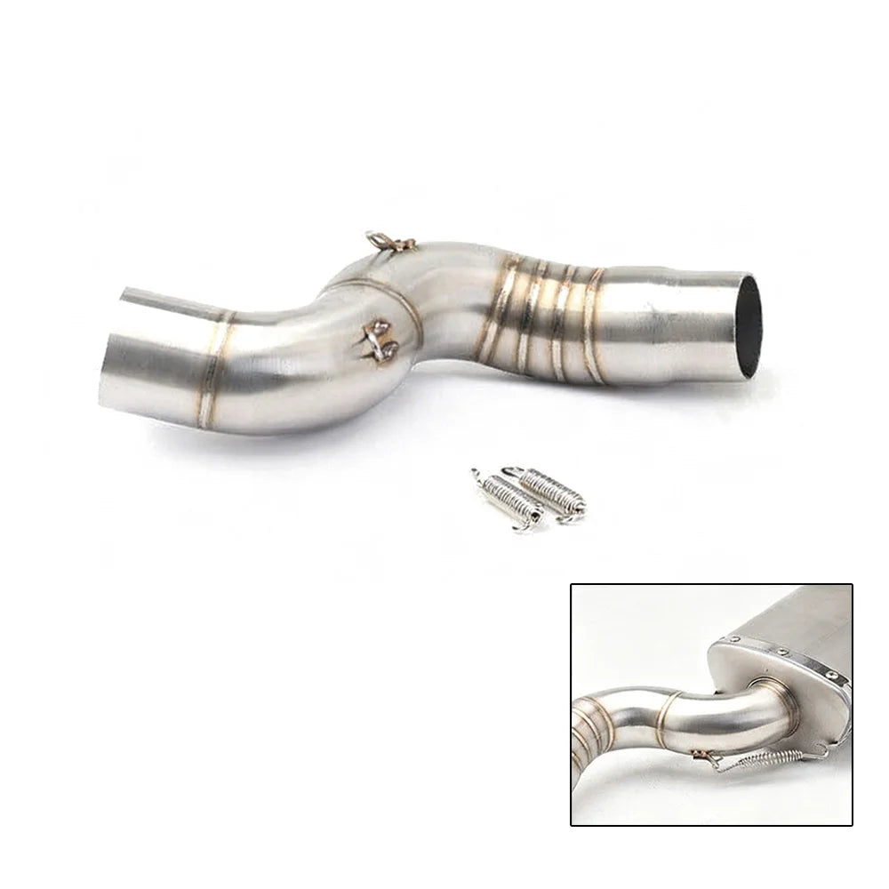 For Kawasaki Ninja ZX6R ZX636 2004-2008 Motorcycle Exhaust Mid Link Pipe Muffler Exhaust Exhaust Systems Exhausts Pipes