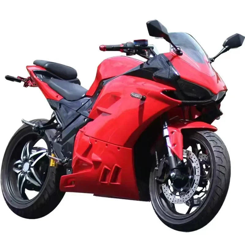 5000W Peak Electric Dirt Bike Dual Sport Motorcycle 120km/h Top Speed Off-Road Adventure Long Range Lithium Battery for Adults