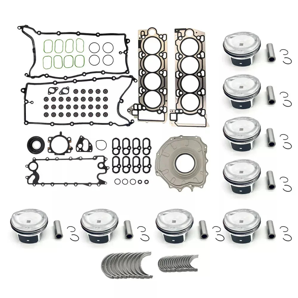 Engine Parts Full Gasket Set Piston Main Con Rod Bearing Kit Fit 5.0 L 508PS For Jaguar Land Rover Range Sport AJ133 5.0L V8 Gas