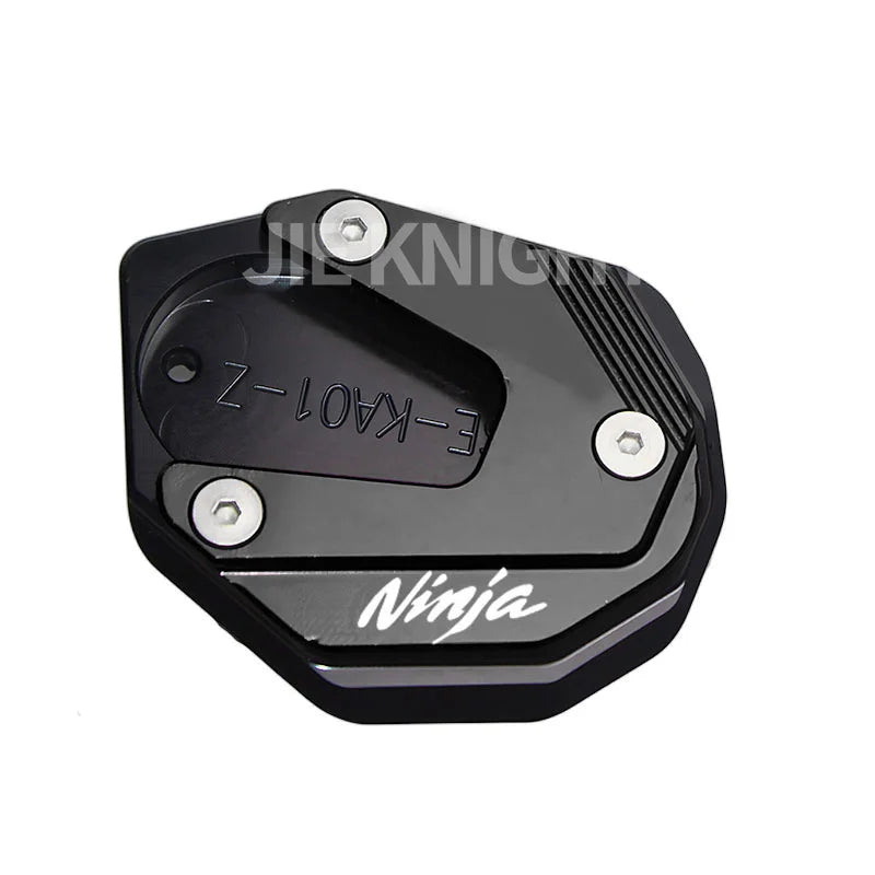 2024 For Kawasaki NINJA NINJA650 Ninja1000sx Ninja 650 1000sx CNC Motorcycle Kickstand Pad Foot Side Stand Extension Pad