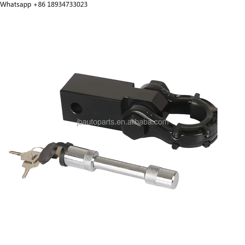 For Rox 01 2500kg Towing Bar with Black Powder Coat Steel Hitch Ball Mount for Trailers New Condition