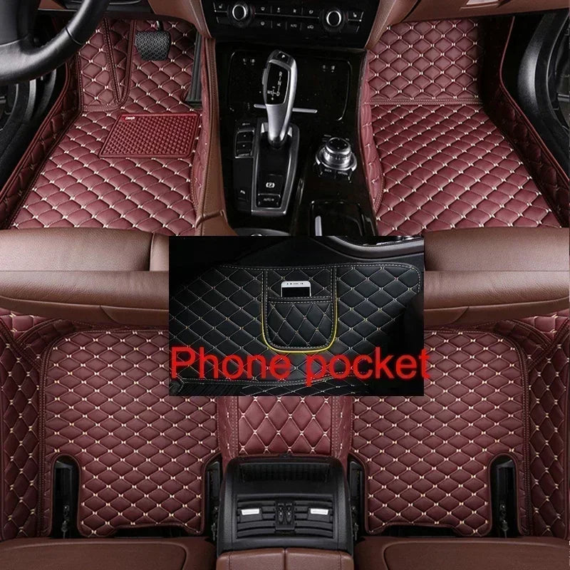 Custom Style Full Coverage Car Floor Mats for Mercedes Benz GLC 2016-2019 GLC Coupe 2016-2023 Car Accessories Carpet