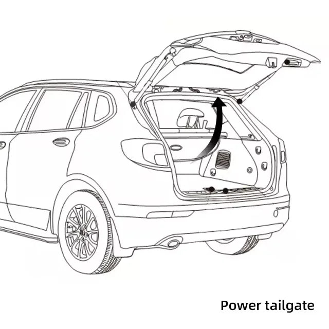 Tailgate Opening Regulator Accessoriescar Electric Tailgate For Audi A6L 2019+ Door Lock Strut