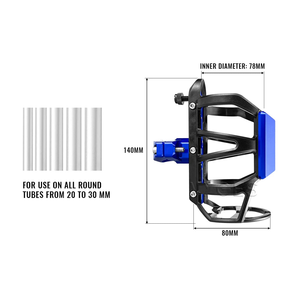Motorcycle Beverage Water Bottle Cage For Kawasaki Ninja ZX-6R ZX6R ZX-4RR ZX4RR ZX-4R ZX4R Drinks Holder Water Cup Holder