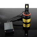 1/2PCS Motorcycle Light 80W White H8 H11 LED Headlight Moto Front Replacement For Ducati 959 Panigale 1299 Year 16-18 Plug&Play
