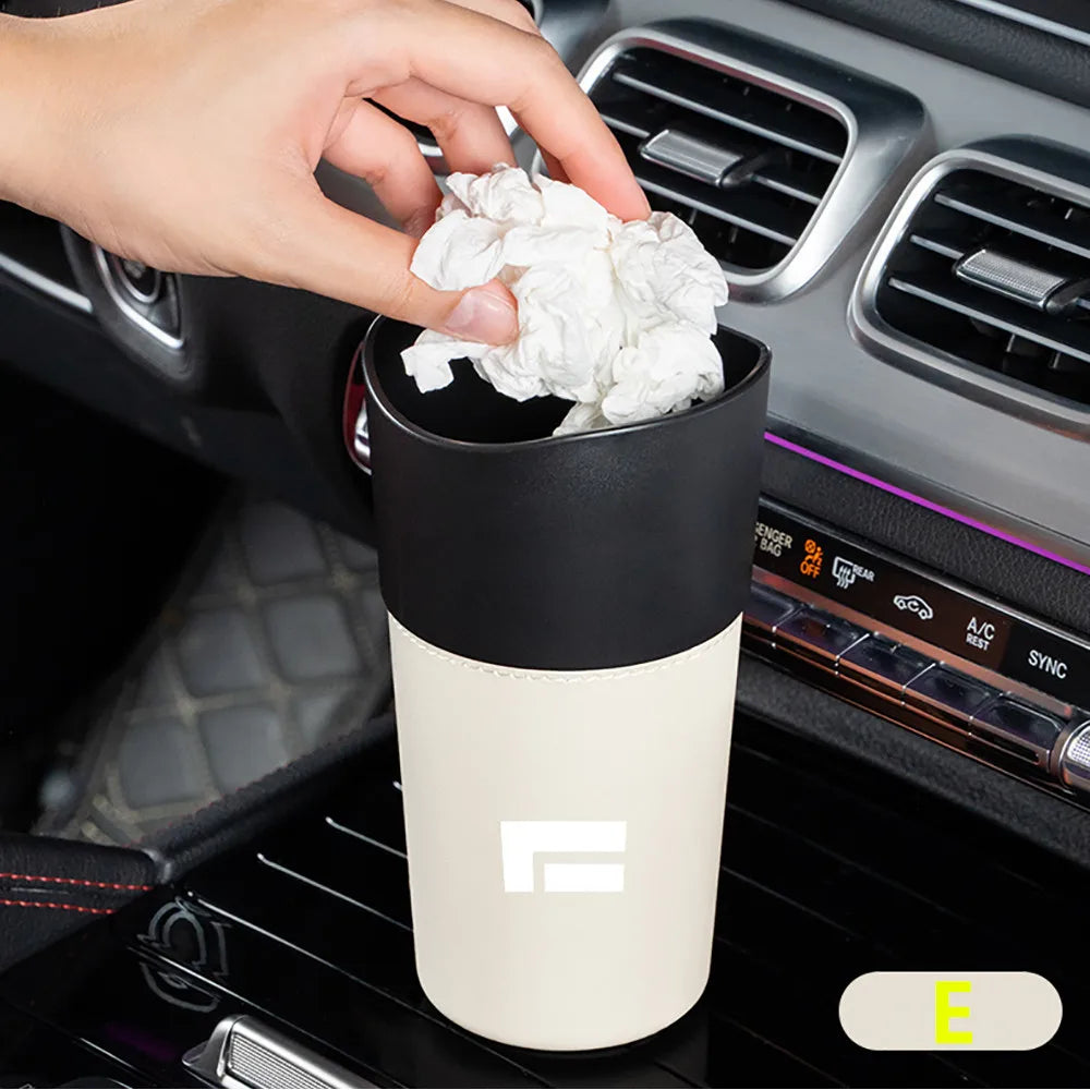 Car Trash Can For BAIC JISHI Rox Adamas 2026 Car Garbage Bin Storage Box Insert Multi-functional Waterproof Interior Accessory