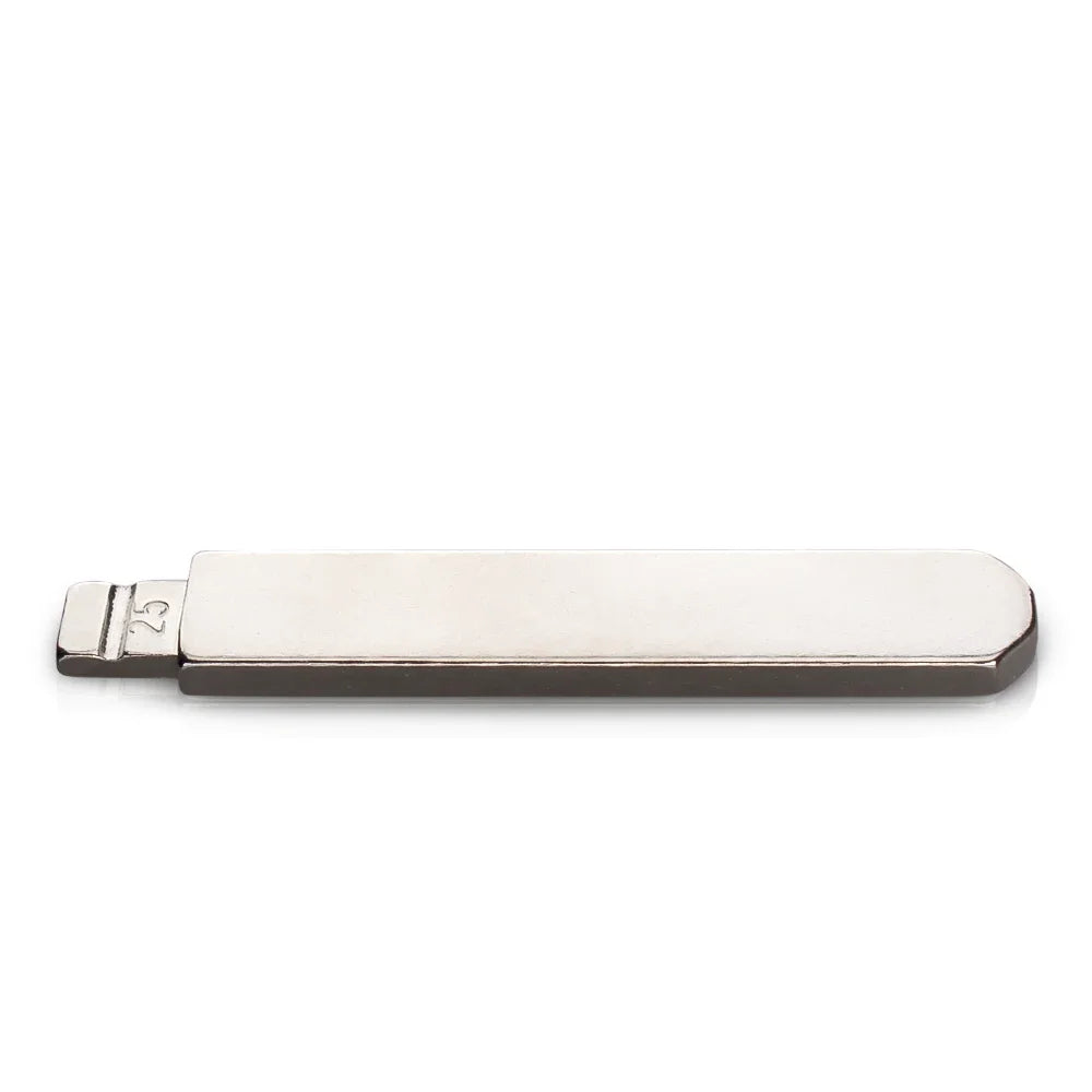 KEYYOU NO.25 Metal Uncut Replacement Remote Folding Flip HON66 Key Blade For Honda Accord Fit Civic City BYD Car Key Blank