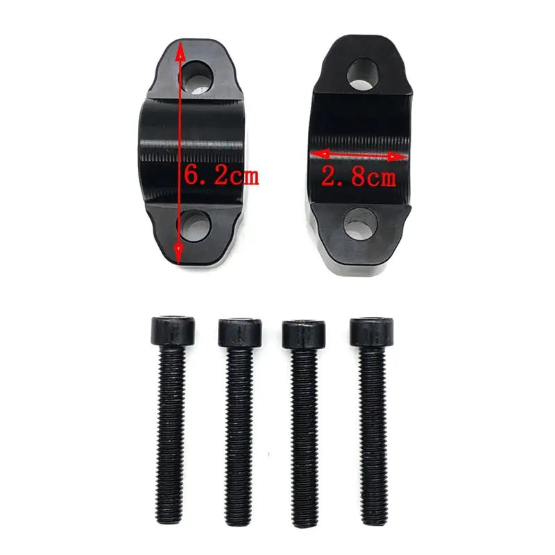 A21F-Motorcycle Handlebar Risers Black Handlebar Risers For Yamaha Tenere 700 Tenere700 Accessories