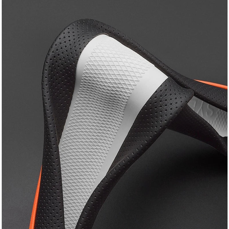 For Polestones ROX 01 2024 Nappa Leather Steering Wheel Cover Ultra Thin Four Season Universal Non-Slip Car Interior Accessory