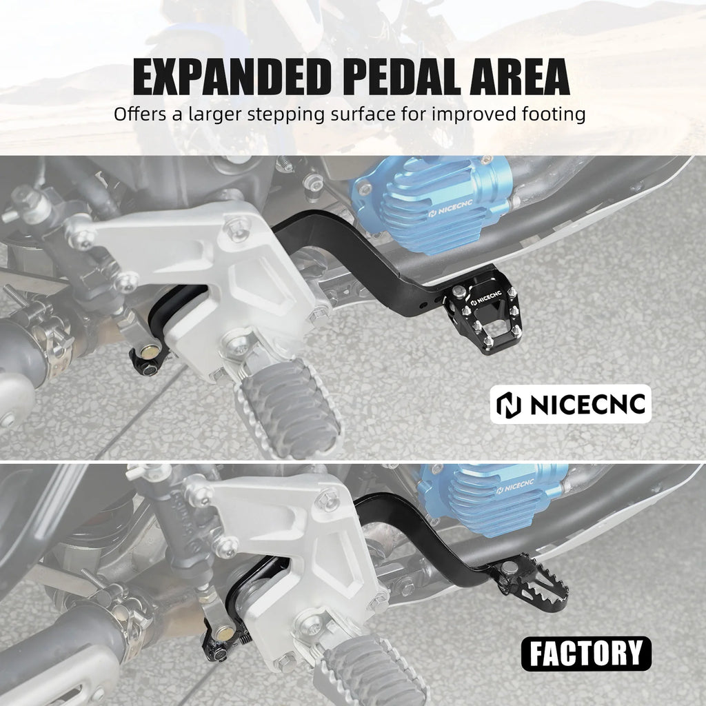 For Yamaha Tenere 700 /XTZ700 T700 2019-2024 Rear Brake Lever Pedal Gear Shifter Lever Foot Pegs Footrest