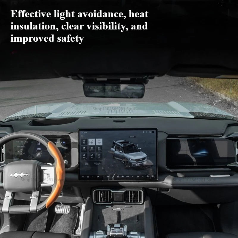 Dashboard light cushion for BYD Leopard 8 FangChengBao 8 eight 2025 2024 Interior Accessories
