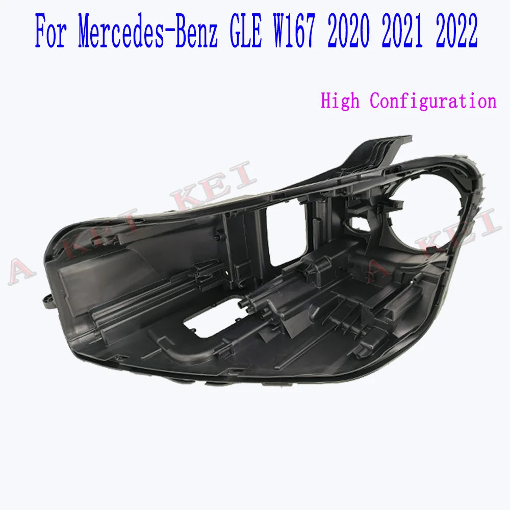 For Mercedes-Benz GLE W167 2020 2021 2022 Car Light Rear Base Front Headlight Back Housing
