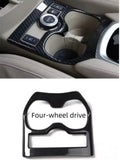 LHD Car Gear Shift Knob Sticker Panel Frame Trim Cover For Nissan X-Trail T32 Rogue 2014 -2020 Accessories