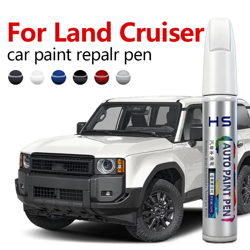Car Paint Repair Pen Paint Scratch Repair Accessories Black 202 Blue 8X0 White 040 089 For 1951-2025 Toyota Land Cruiser