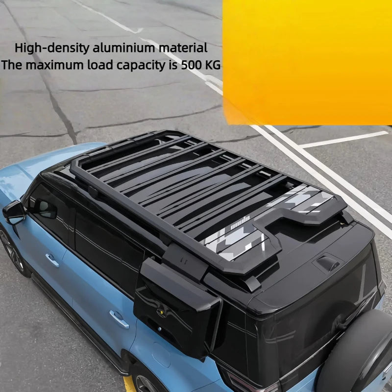 Rox 01 Aluminum Alloy Side Bag Platform Ladder Performance Parts for -Road Appearance Modification Roof Rack Framecustomcustom