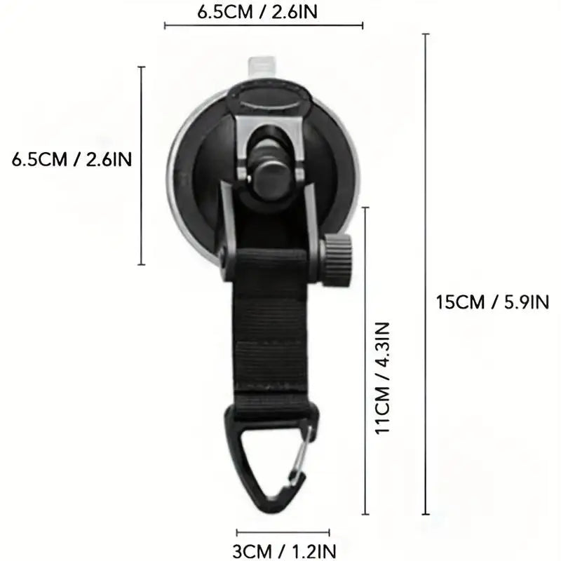 4Pcs Motorhomes Car Suction Cup Anchor Securing Hook Tie Down Universal Camping Tarp As Car Side Awning Outdoor Vans Accessories