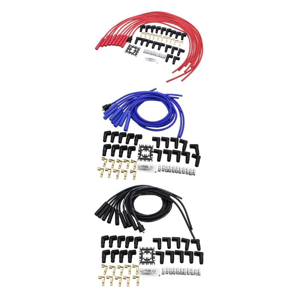 Automotive 4040R Spark Plug Wire Set Silicone Jacket Ignition Cable Kit for Car Spare Parts Replacement