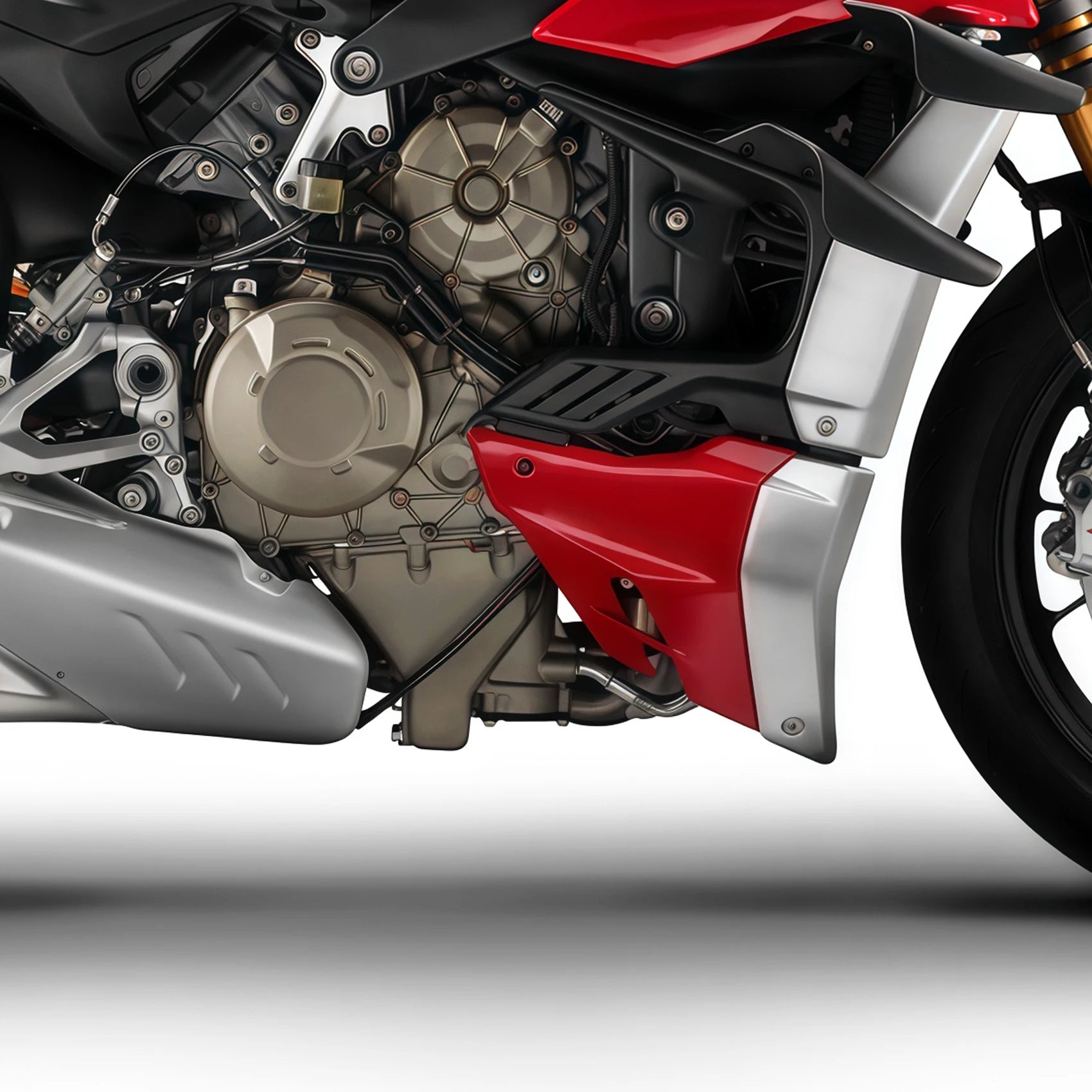 Lower Oil Pan For Ducati Superbike Panigale V4 2018-2024 Streetfighter V4 S 2020-2024