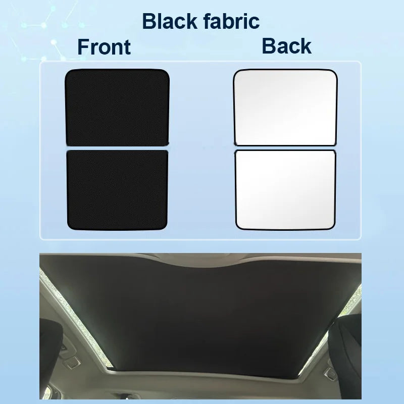 For Rox Polestones 01 2023 2024 2025 2026 Electrostatic Adsorption Skylight Sunshades UV Protection Heat insulation Accessories