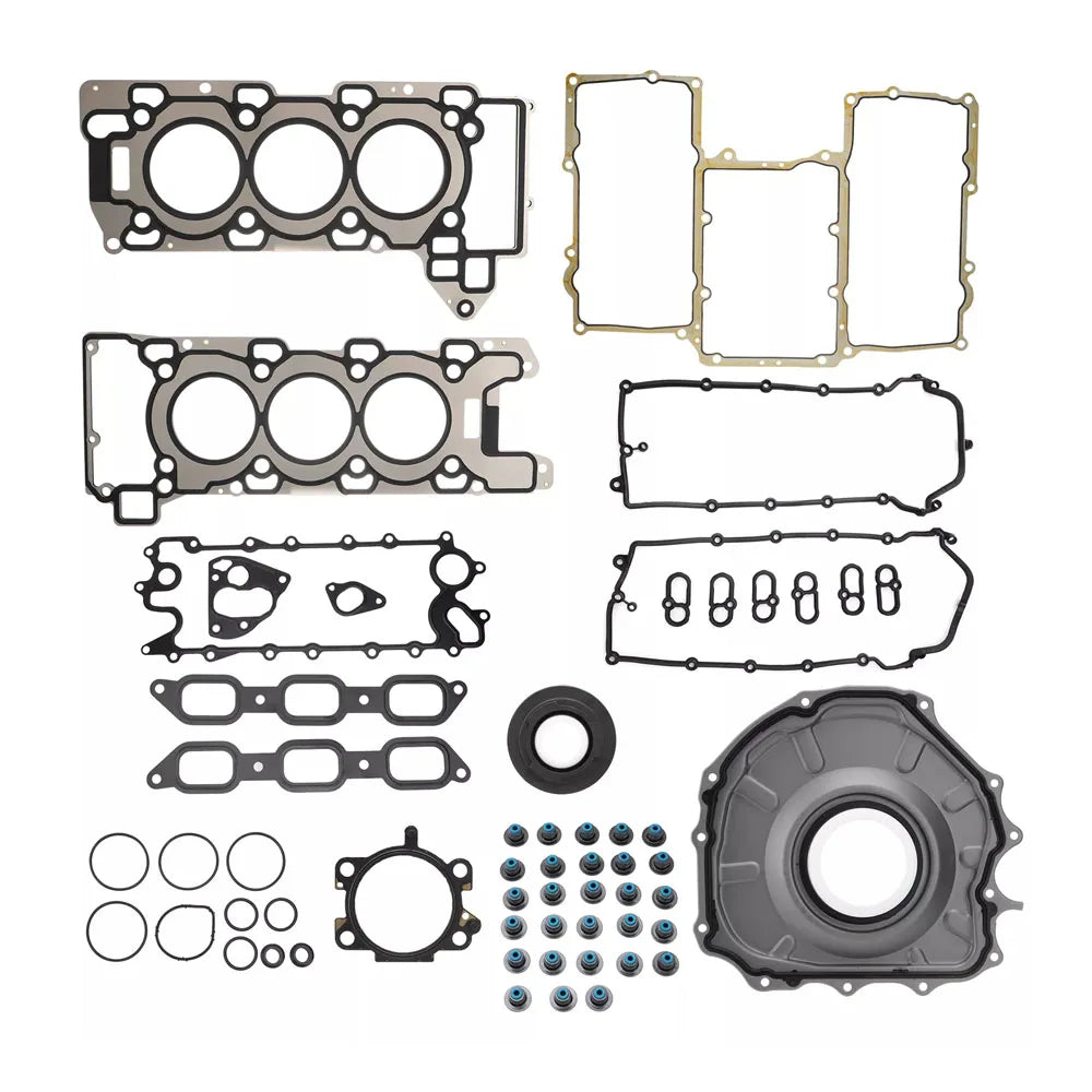 Engine Parts Rebuild Gasket Kit Piston Con Rod Bearing Set Fit 3.0L 306PS V6 Gas For Jaguar XJ Land Rover Range Sport 3.0L AJ126