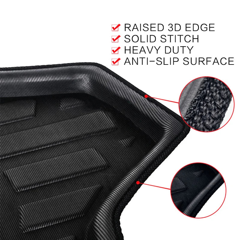 Rear Boot Cargo Liner Tray Trunk Floor Carpet Mats Mat Carpets For Lexus GX460 For Toyota Land Cruiser Prado J150 2010 - 2019
