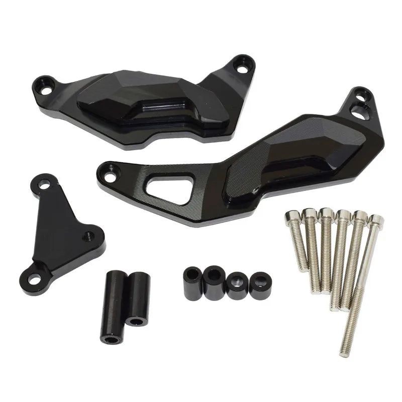Motorbike Engine Crash Pads Guard Pad Frame Sliders Protector For Kawasaki Ninja 250 400 2018 2019 2020 2021 2022 2023 2024