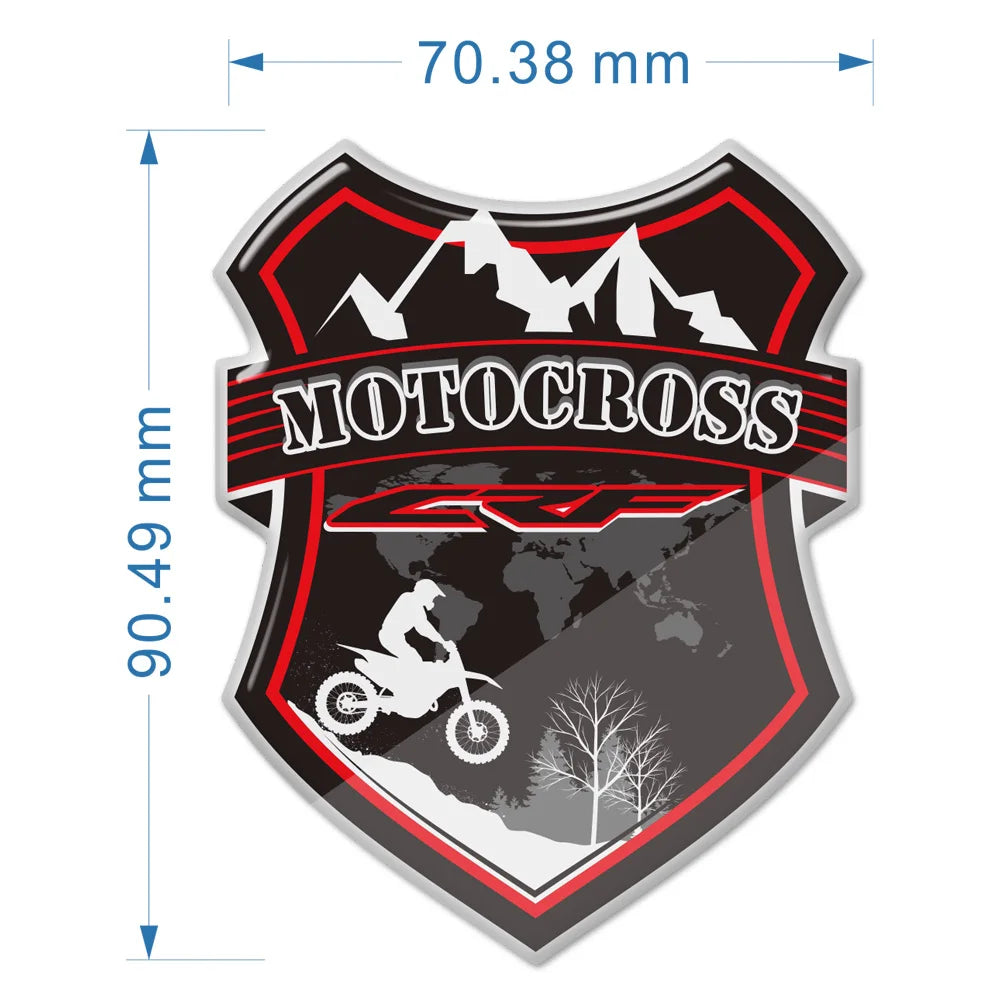 For Honda CRF450X CRF250F CRF25R CRF230F CRF125F CRF50F CRF450L CRF450RX CRF250L Africa Twin CRF 1100 1000 1000L 1100L STICKERS
