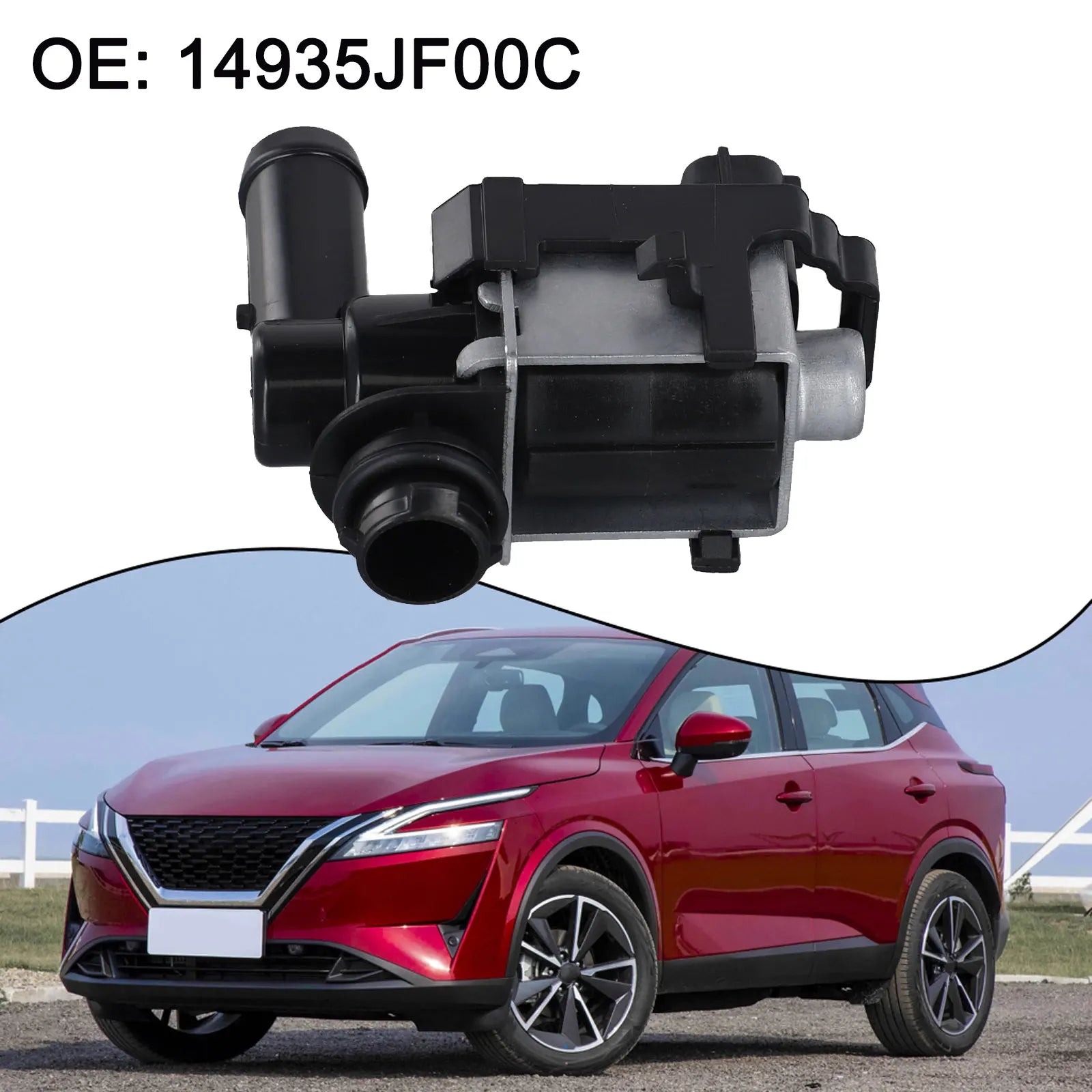 Evap Canister Vent Control Valve for Nissan Models 14935JF00C with Fitment for Infiniti 2007 2020 and Armada 2004 2017