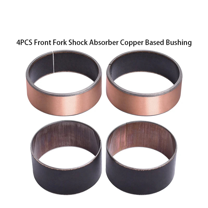 Motorcycle Front Fork Absorber Rail Bushings Copper for KAWASAKI NINJA Z 300 NINJA300 Z300 ABS 2013-2018 44065-0058 44065-0070