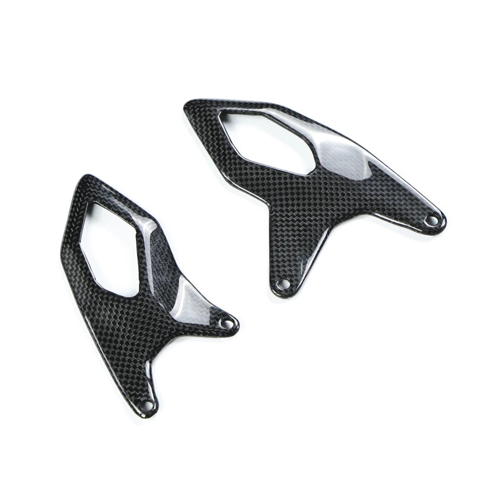100% 3K Carbon Fiber For Ducati Panigale V2 2025-2026 Motorcycle Accessories Rear Heel Plate Guard Fairing Wing Guard Protector