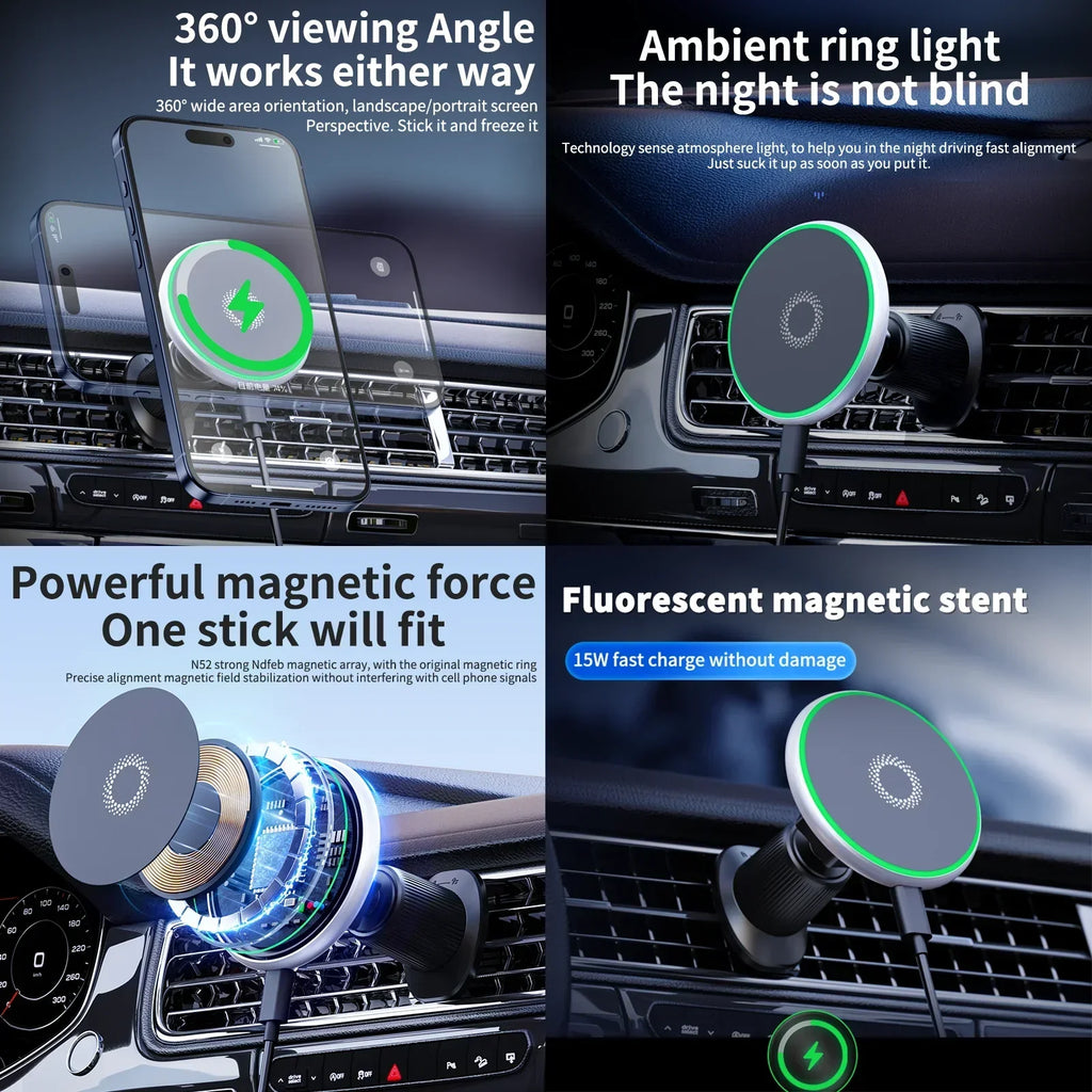 for Polestone 01 Rox 01 Car Phone Holder Screen Fixed Navigation Bracket Base Wireless Charging