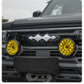 For BYD Leopard 5 Car LED Bumper Grill Decorative Cover Trim Racing Grille Body Kit Front Bumper Grill Exterior Part