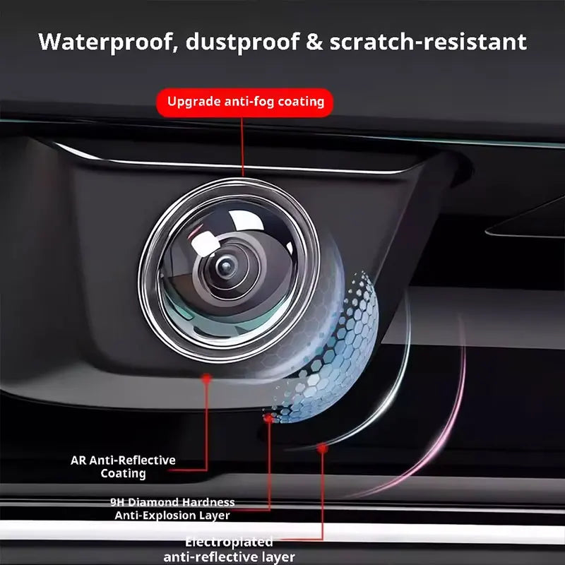 For Land Rover Defender Velar L663 360 Panoramic Camera Cover Lens Dustproof Rain Shield Exterior Trim