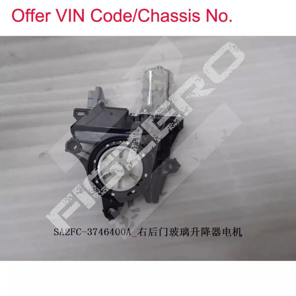 For BYD Songpro SongPro SongDM SongEV Glass Lifter Motor Accessories SA2FC-3746100A SA2FC-3746200 SA2FC-3746300 SA2FC-3746400A