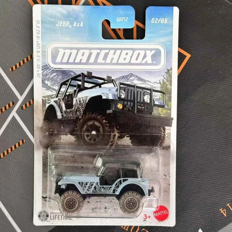 MATCHBOX سيارة مصبوبة 1:64 مجموعة سيارات الطرق الوعرة فورد إكسبلورر جيب لاند روفر تويوتا لاند كروزر نموذج قابل للتحصيل للأطفال 3+