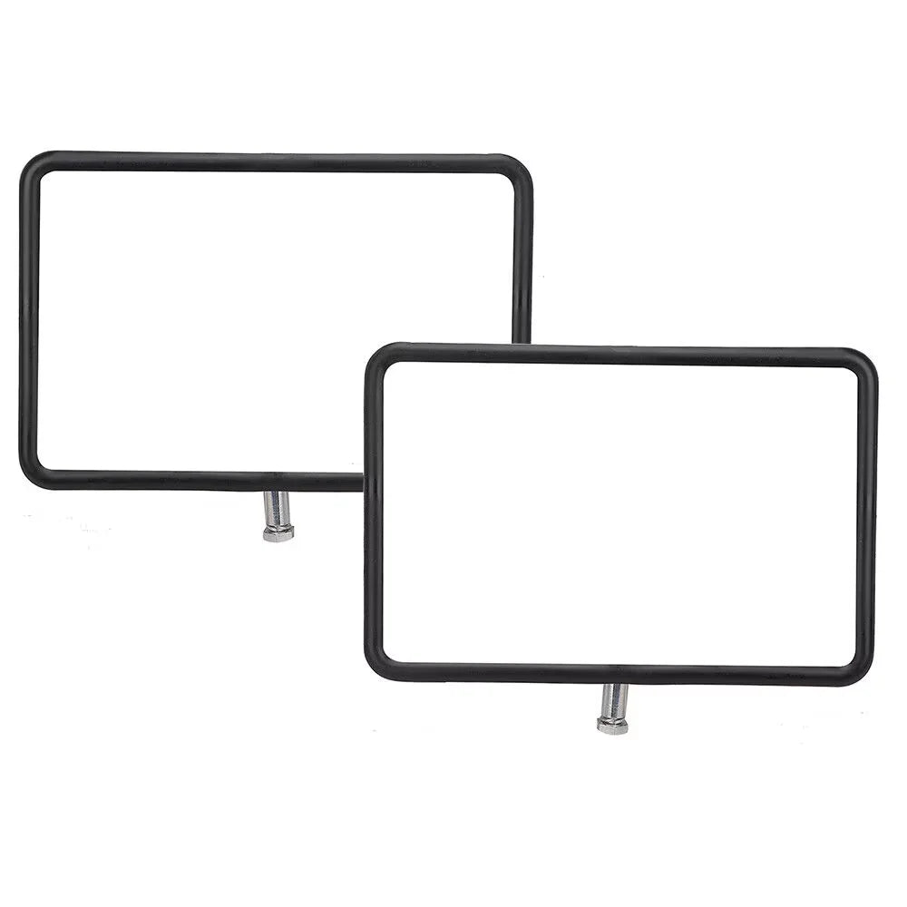 New Pair Door Mirror Heads Fits For Toyota Landcruiser 70 75 78 Hilux Ute Black