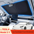 For Tesla Model Y Juniper Car Windshield Sunshade Cover Front Window Sun Shade Heat Insulation Summer Auto Accessories
